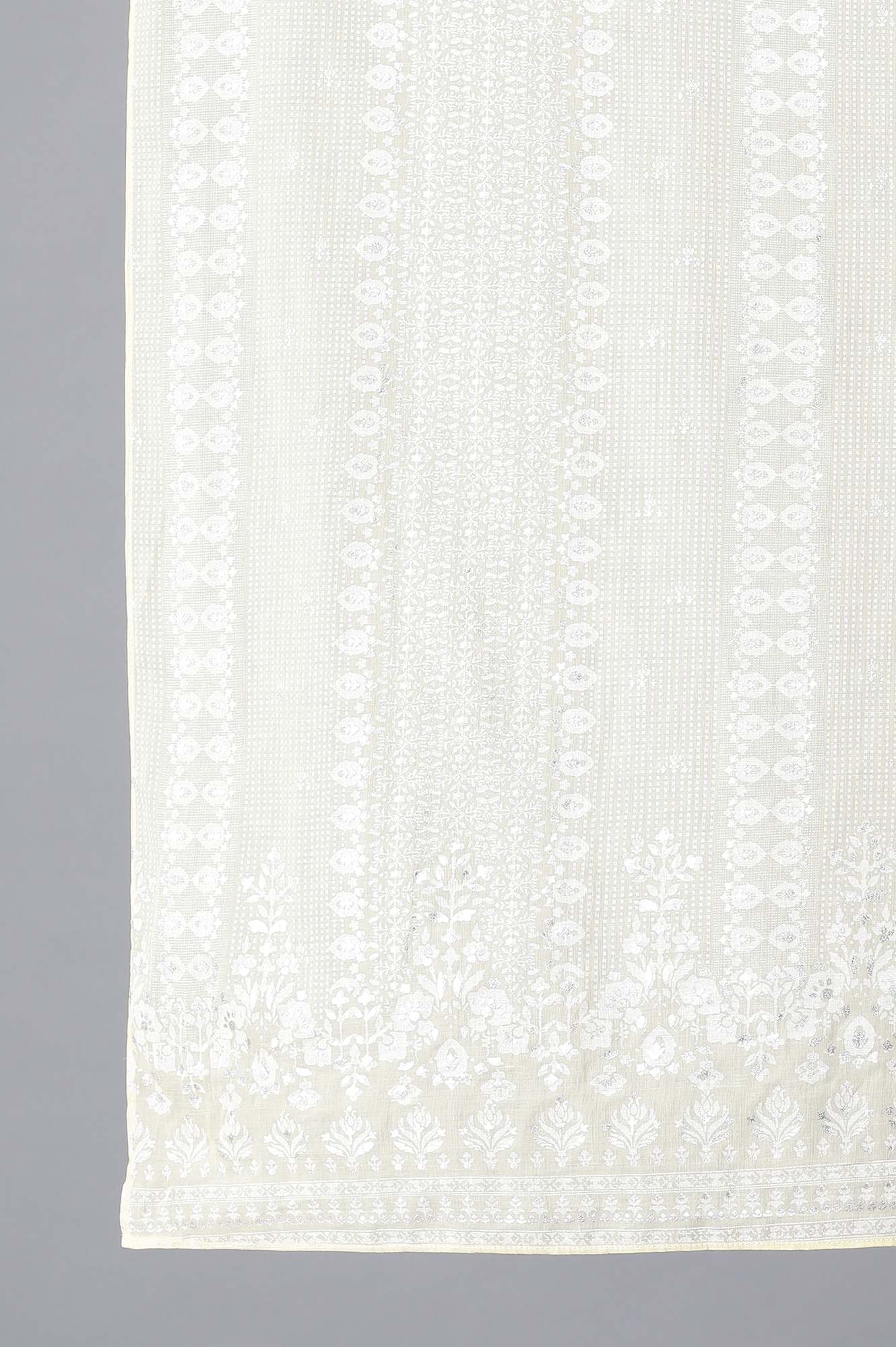 Yellow Printed Dupatta