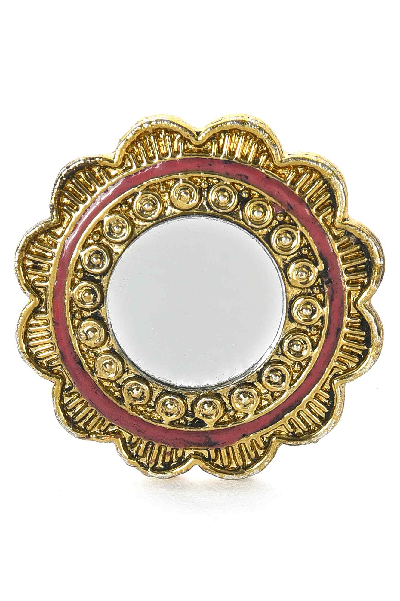 Multi Enamelled Adjustable Women Finger Ring