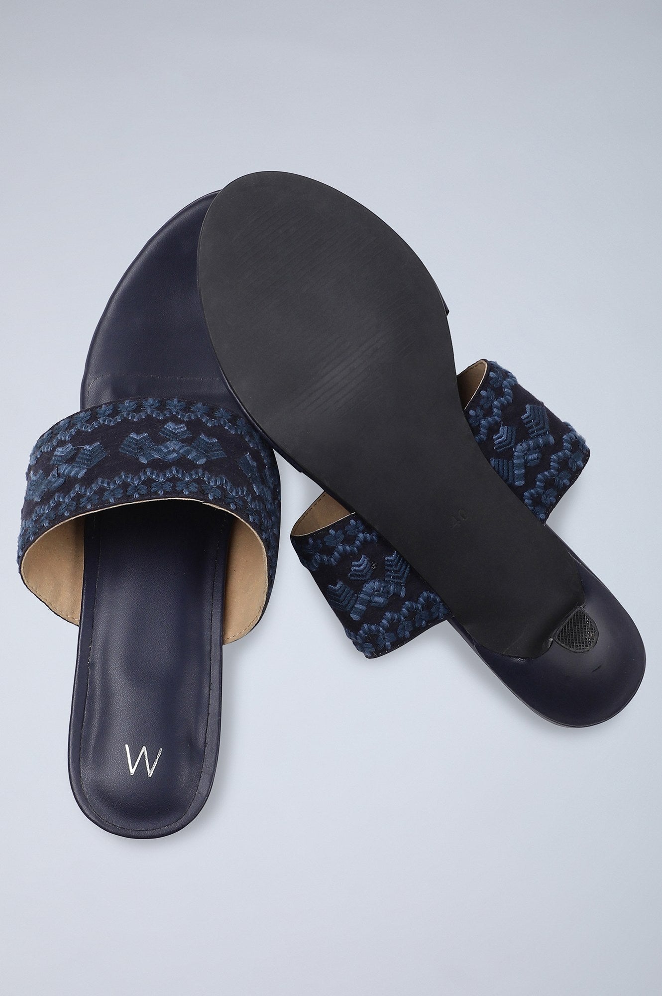 Almond Toe Solid Kitten Heel-WDale