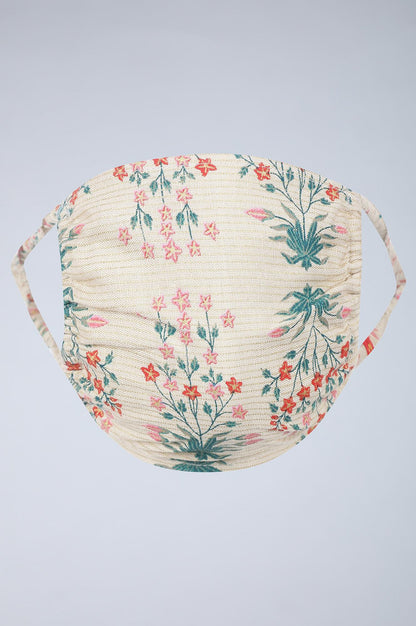 Assorted Gathered Reusable Mask - Pack of 3