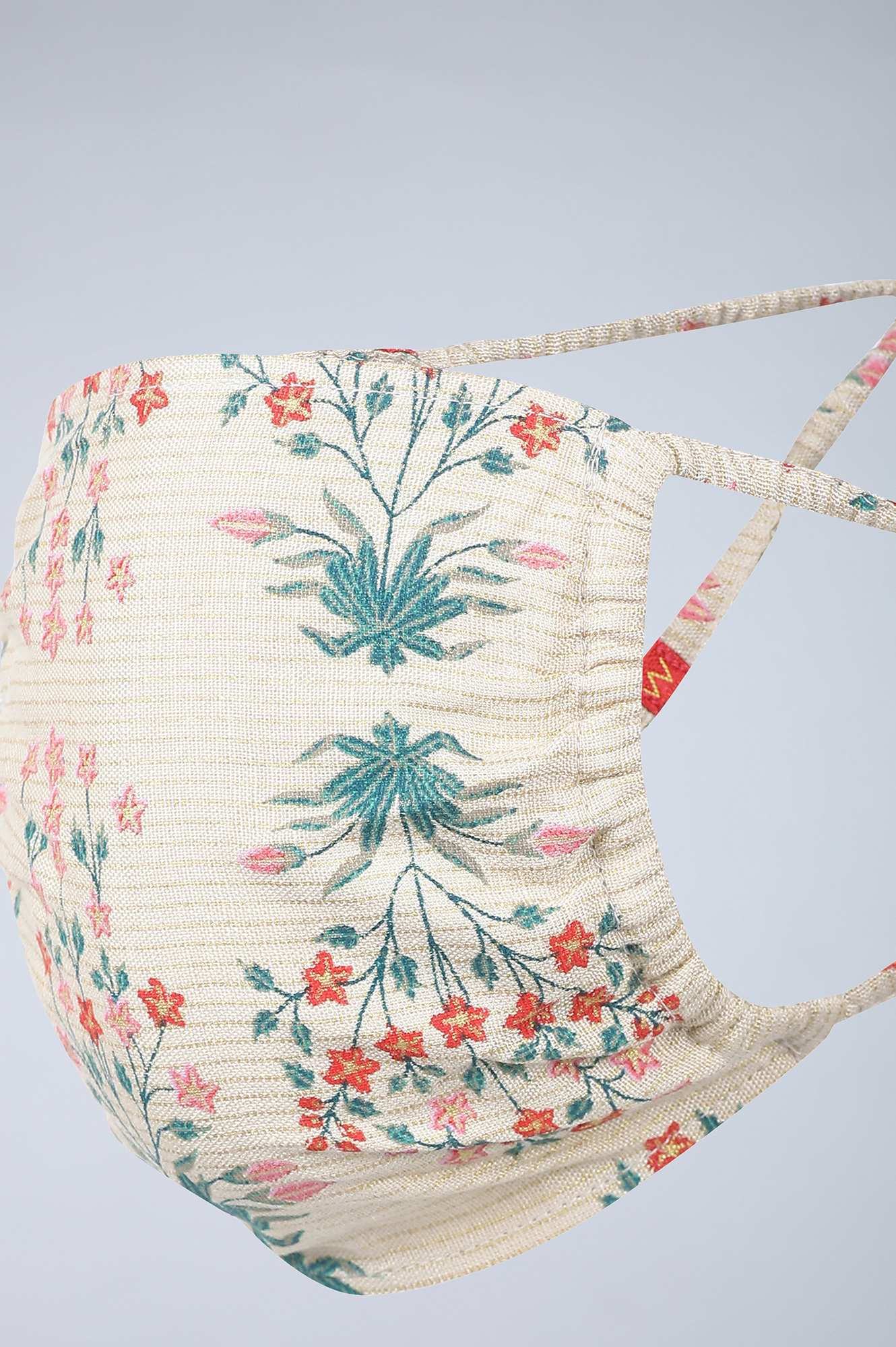 Assorted Gathered Reusable Mask - Pack of 3