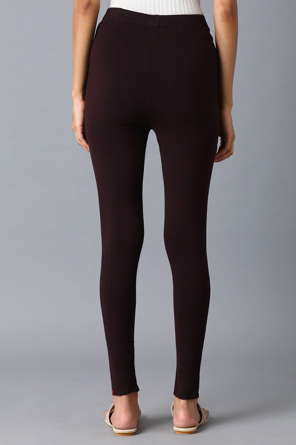 Purple Lycra Leggings