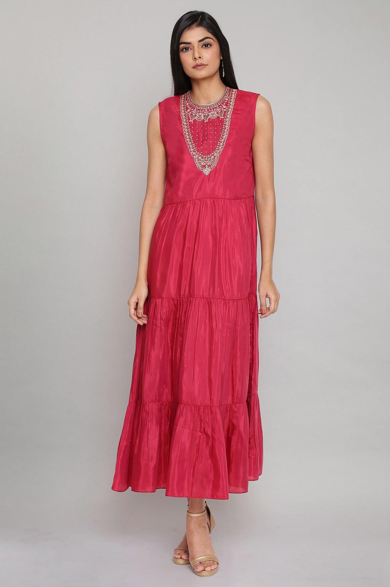 Red Festive Jacket Set - wforwoman