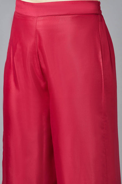 Dark Green Velvet kurta-Parallel Pant-Dupatta Set - wforwoman