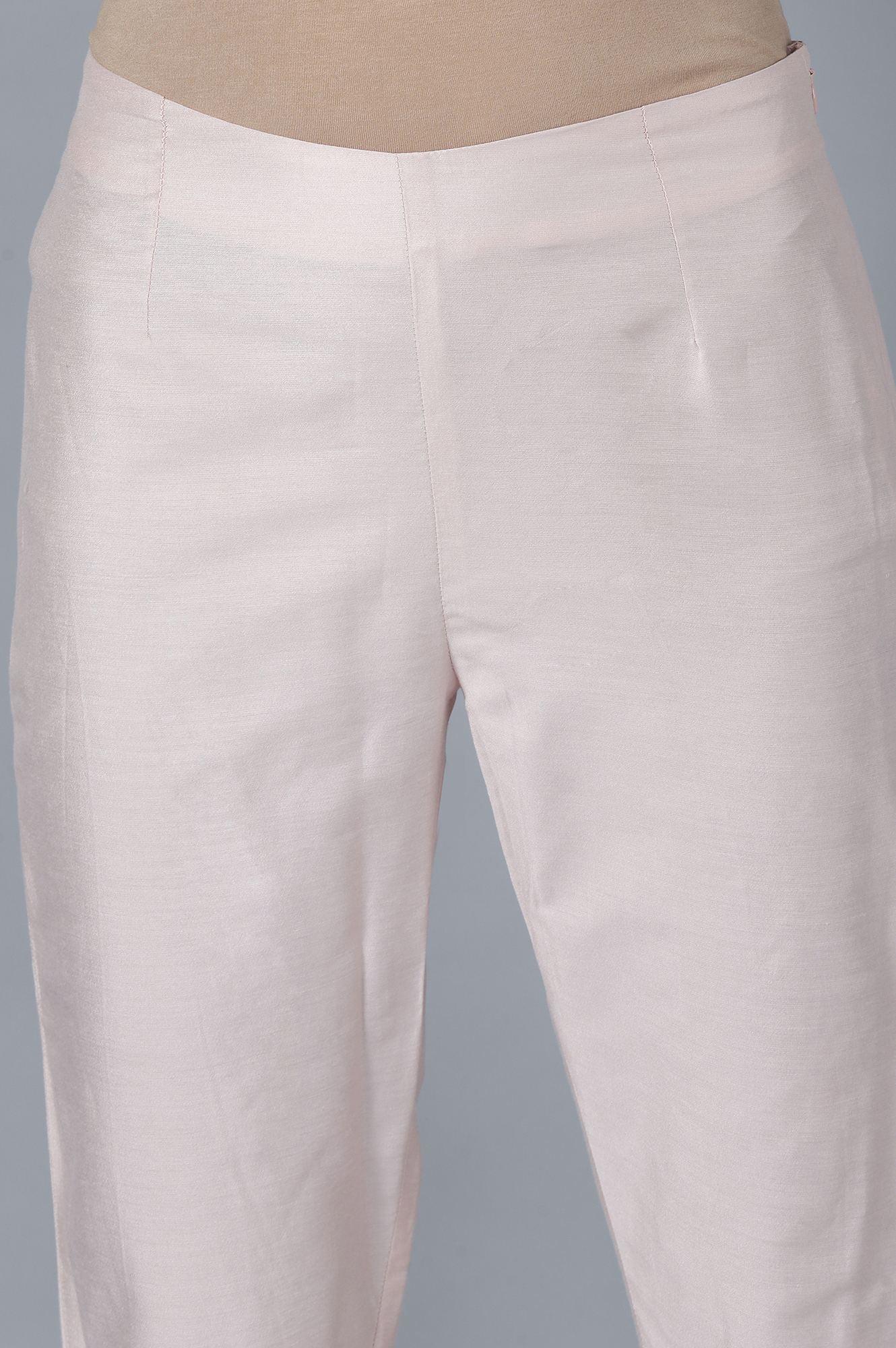 Organza Jacket kurta Slim Pants Set - wforwoman