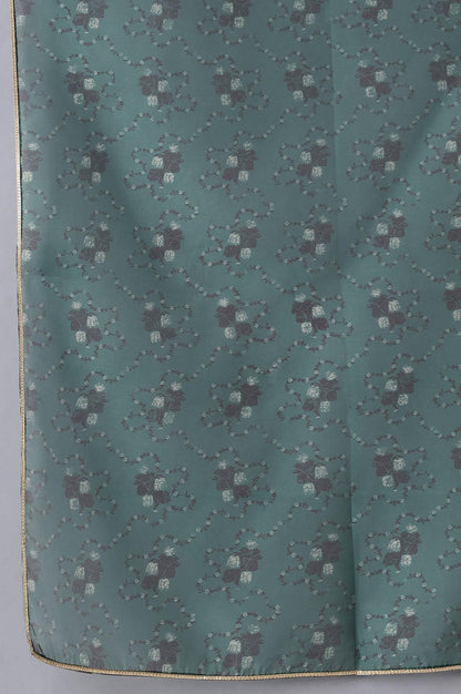 Green kurta-Slim Pant- Dupatta Set - wforwoman