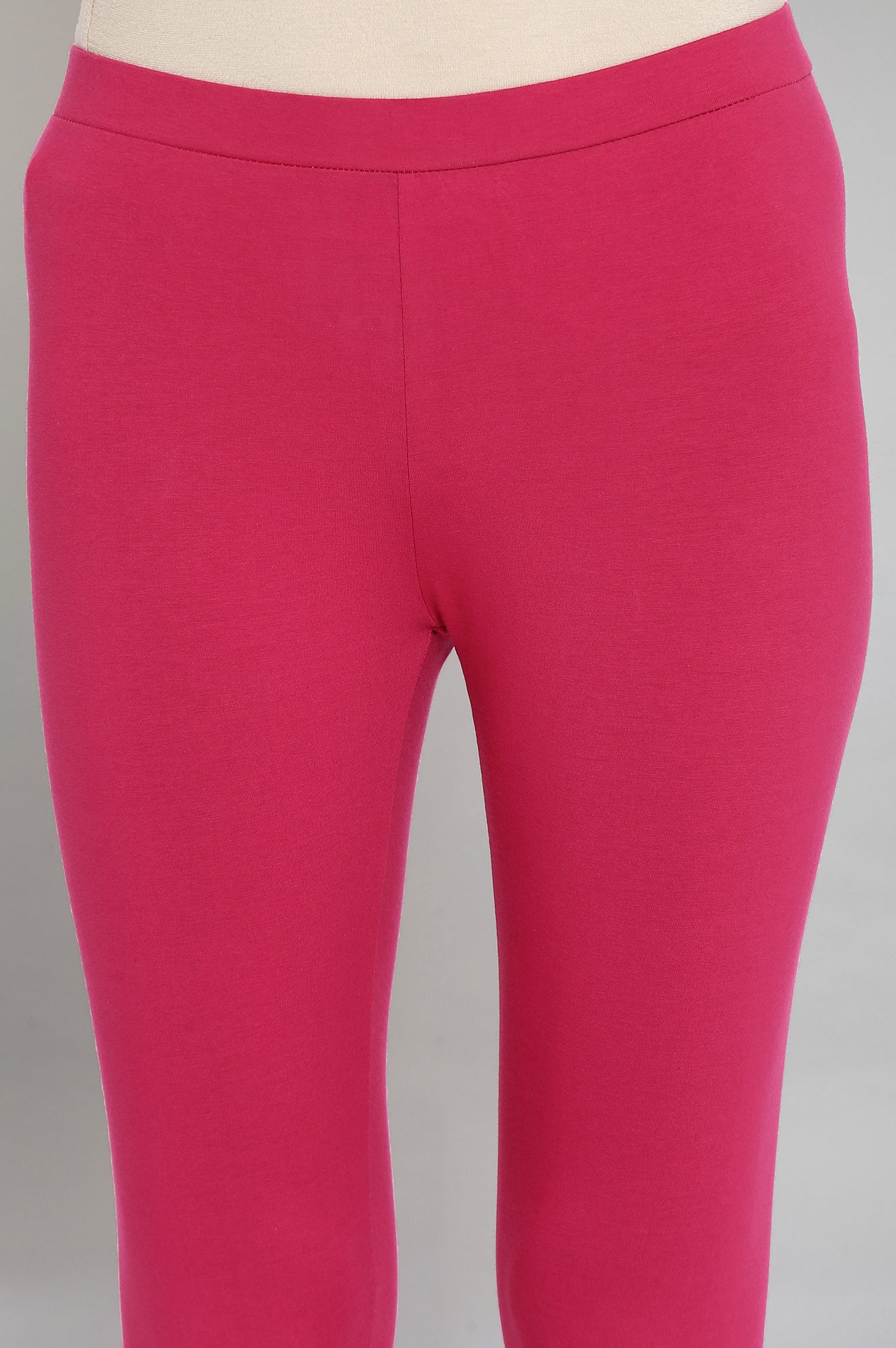 Magenta Skin Fit Tights