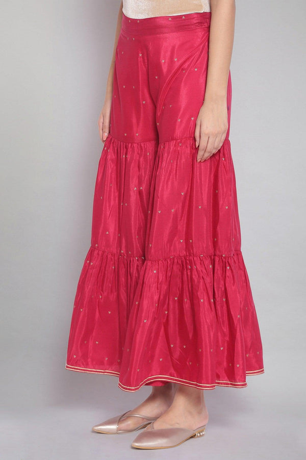 Persian Red Printed Sharara