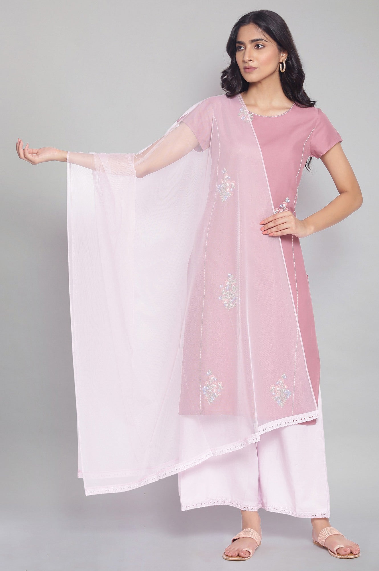 Light Pink Dupatta