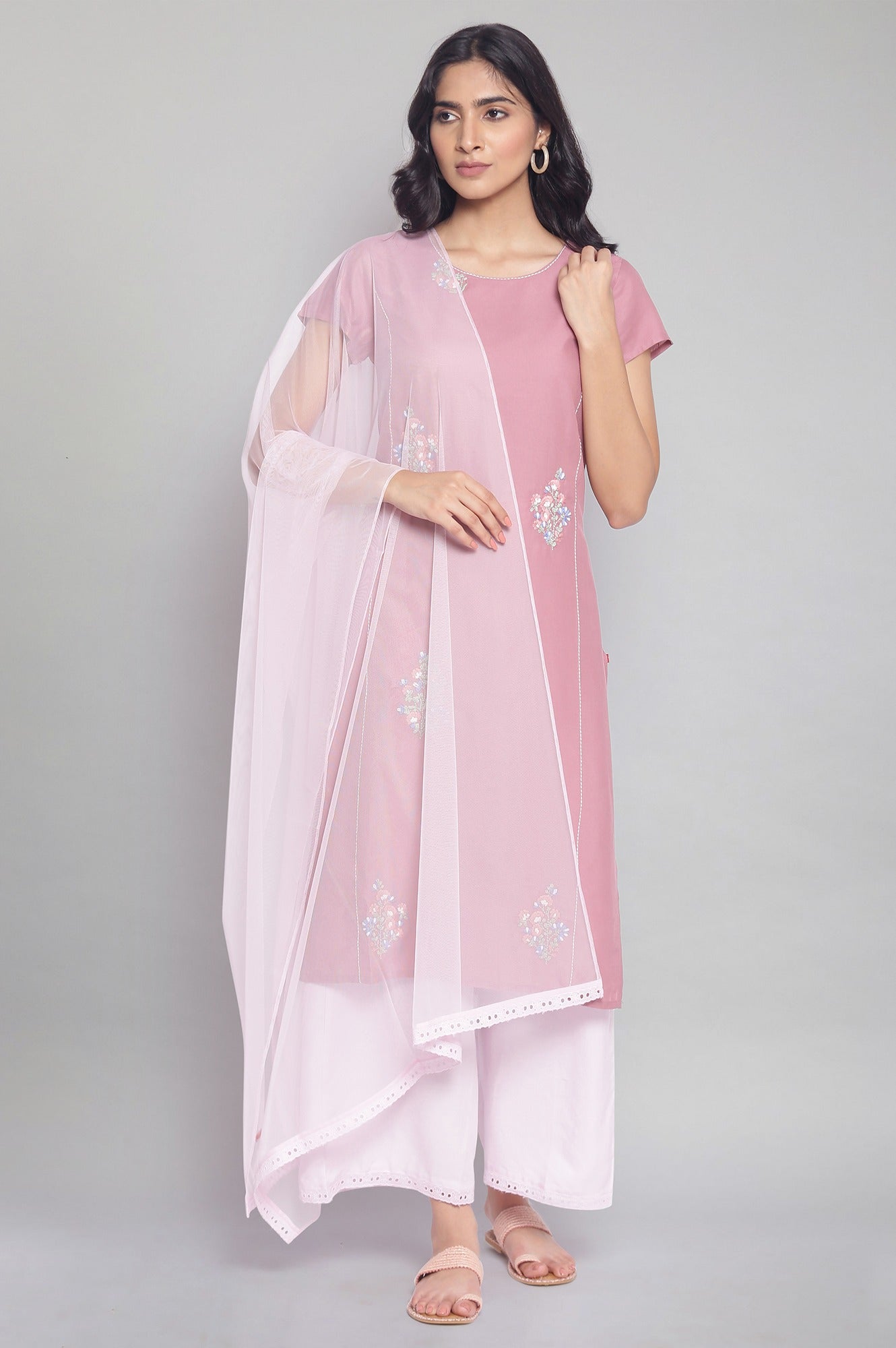 Light Pink Dupatta