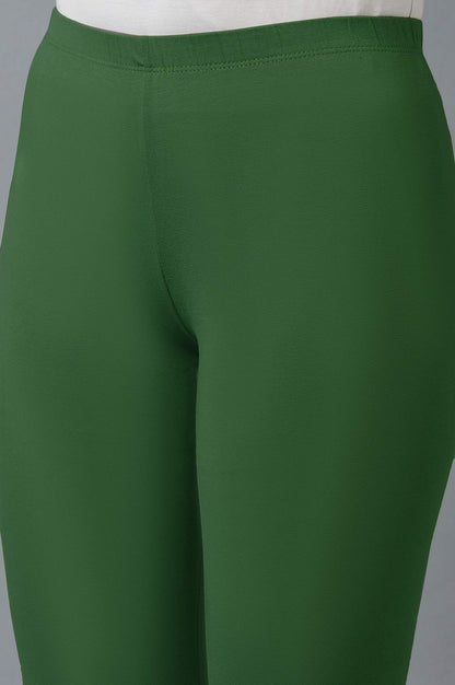 Green Skin Fit Churidar