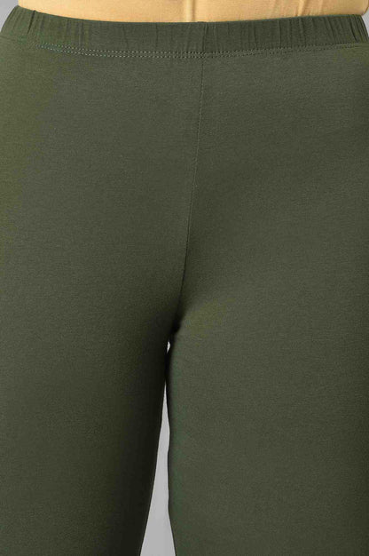 Green Skin Fit Churidar