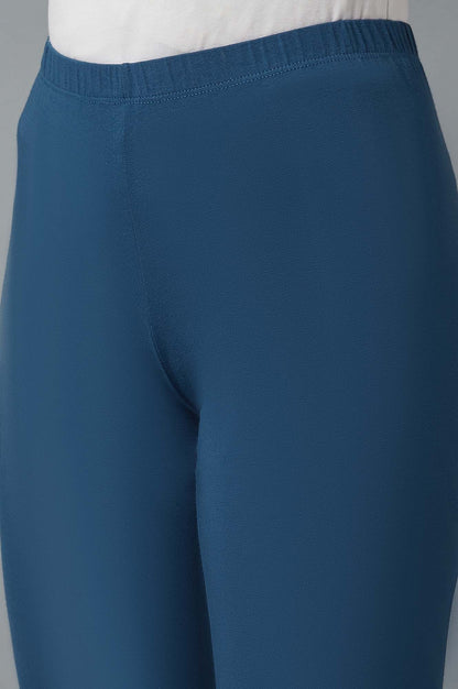 Navy Blue Skin Fit Churidar