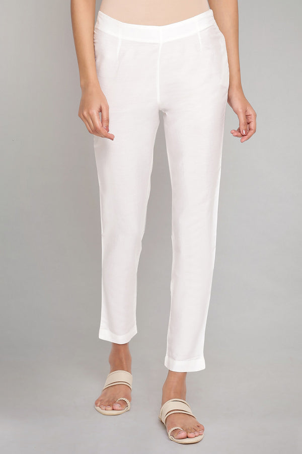 Ecru Slim Pants