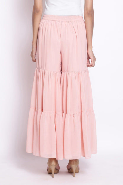 Pink Georgette Sharara - wforwoman