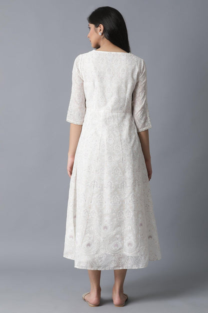 Pearl Pink Kota Placement Dress - wforwoman