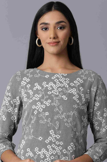 Black Gingum Check Dress - wforwoman