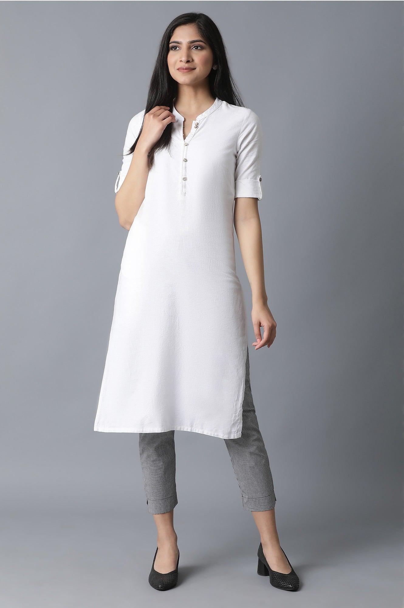 Grey Stipped Slim Pants - wforwoman