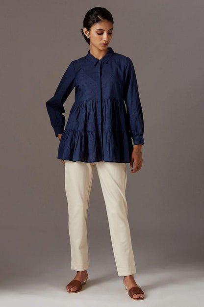 Beige Slim Pants - wforwoman