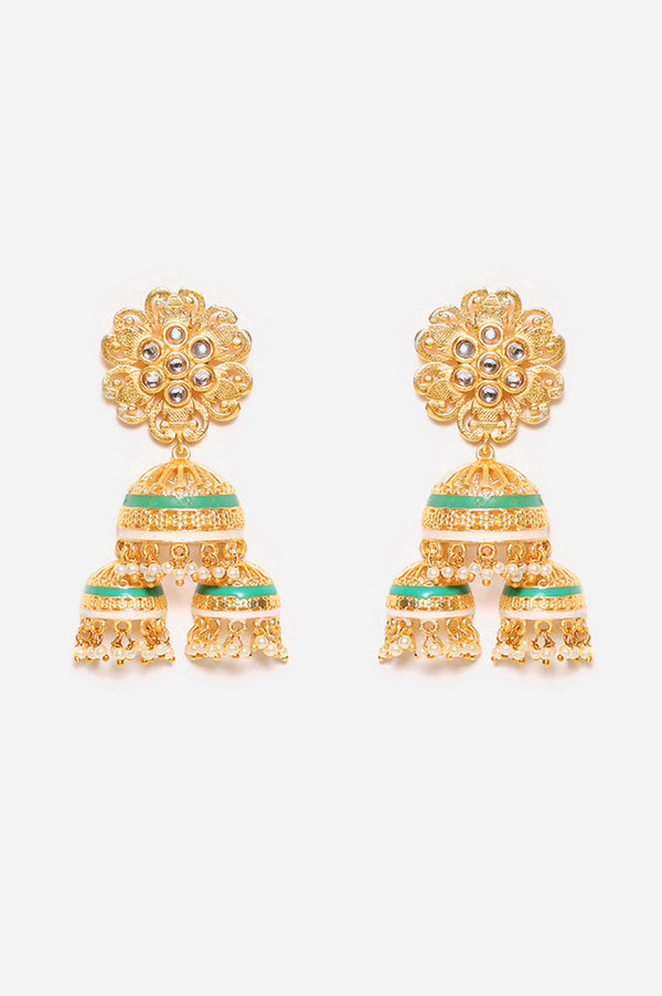 Greencostsh Enamelled Plated Dangler