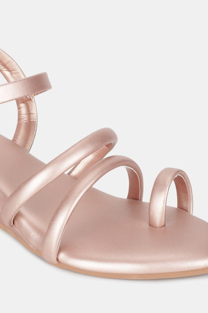 Rose Gold Almond Toe Solid Wedge-WMIKAYLA - wforwoman