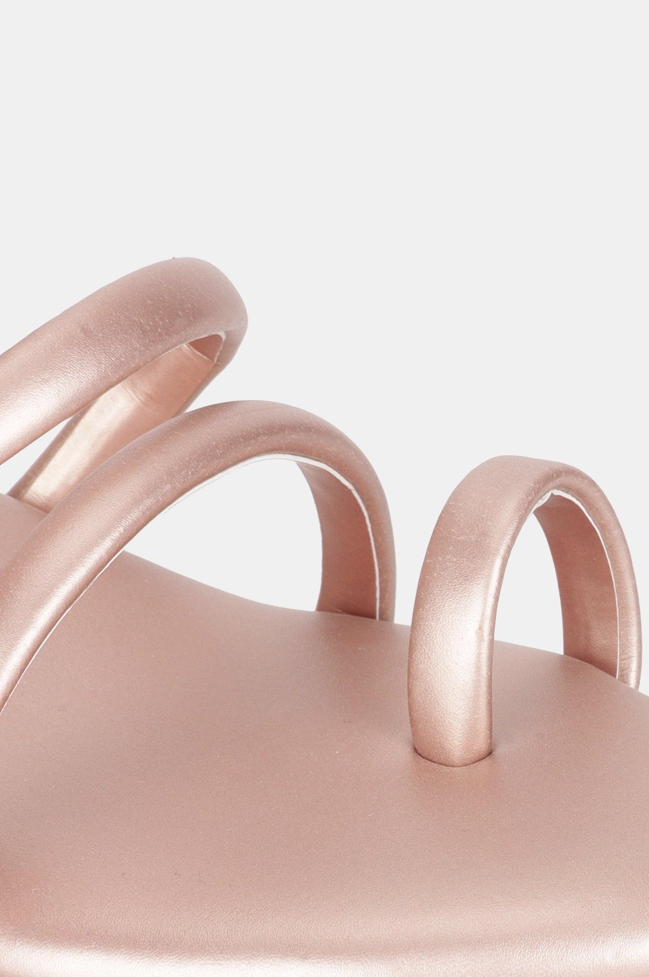 Rose Gold Almond Toe Solid Wedge-WMIKAYLA - wforwoman