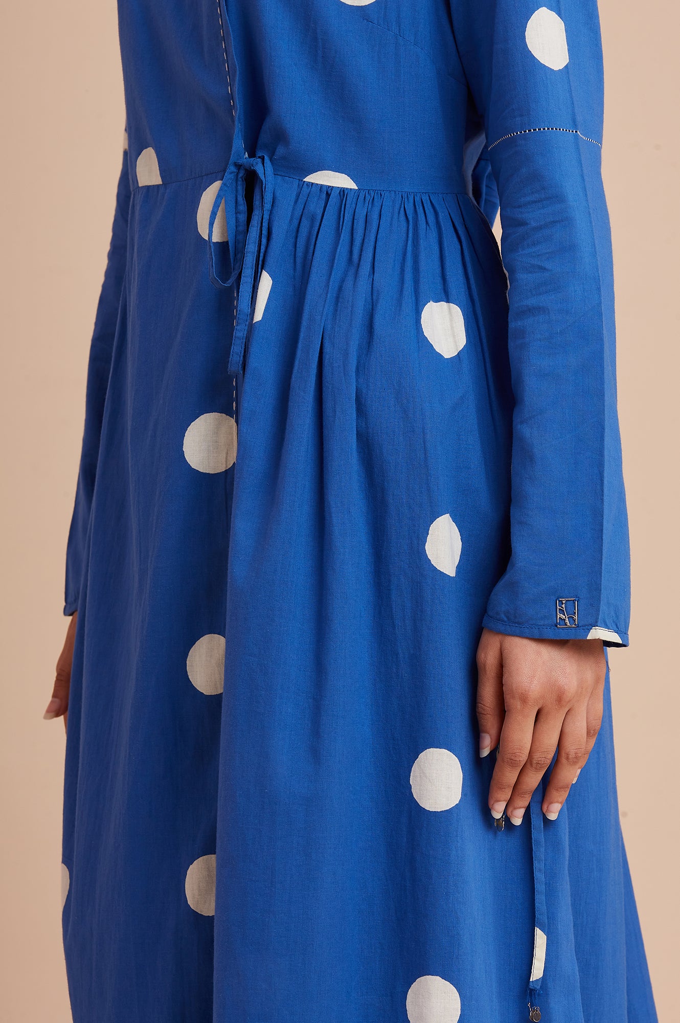 Indigo Hand Block Print kurta