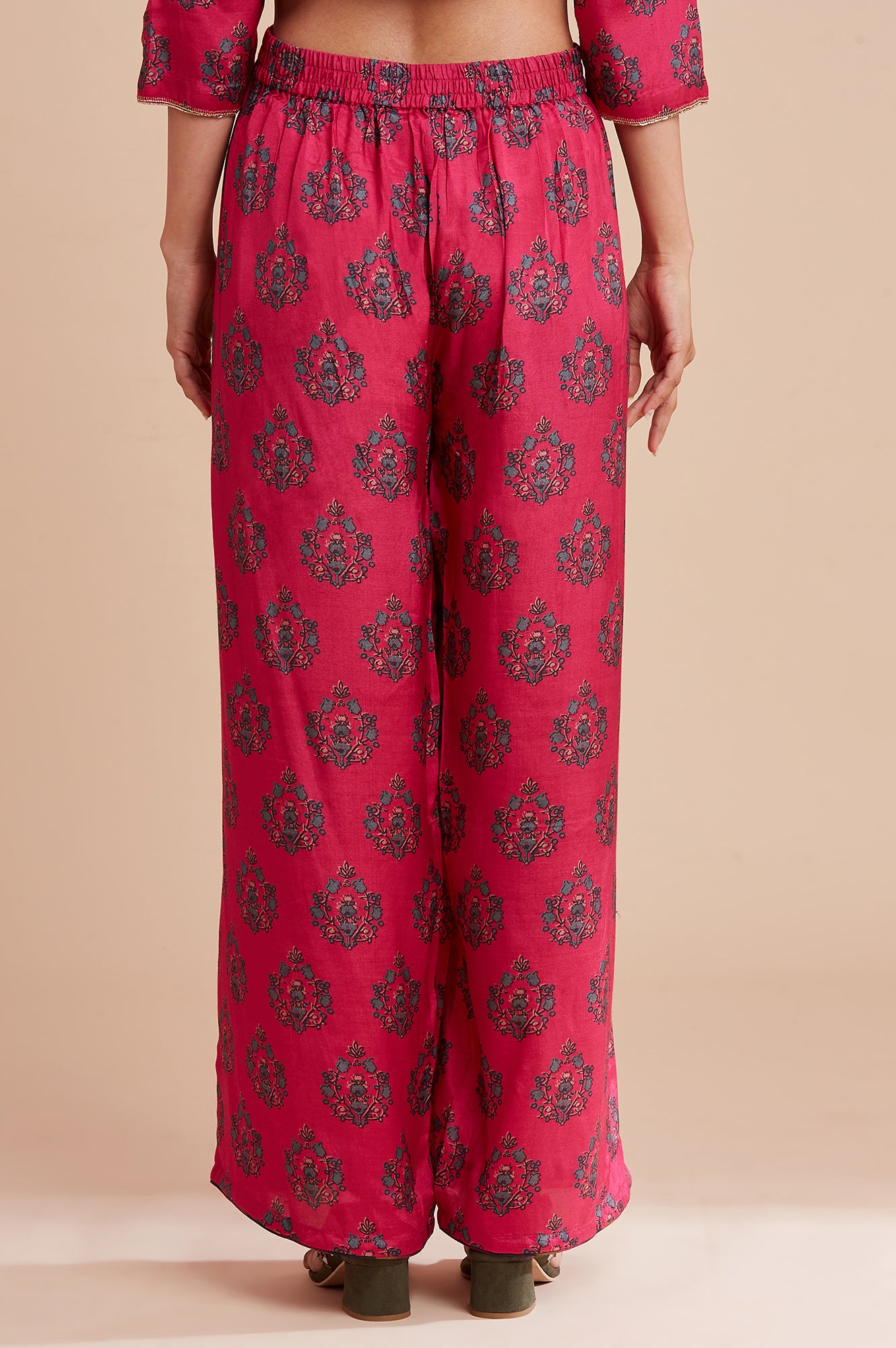 Bright Multicoloured Parallel Pants