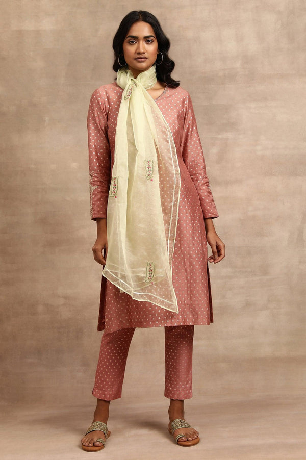 Light Green Organza Drape