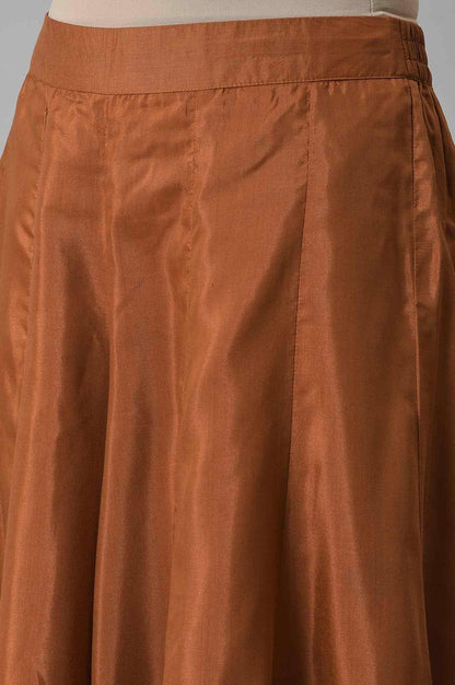 Mustard Embroidered kurta In Round Neck With Sharara And Dupatta Set - wforwoman