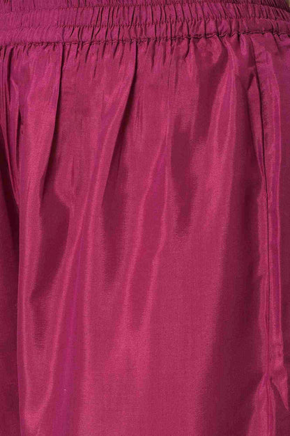 Light Blue Anarkali kurta With Pants And Predrape - wforwoman