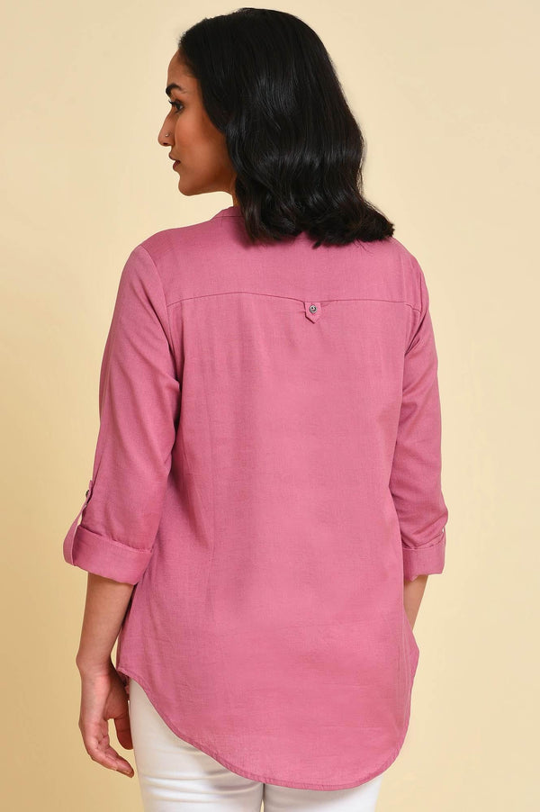 Plus Size Purple Western Plus Size Top