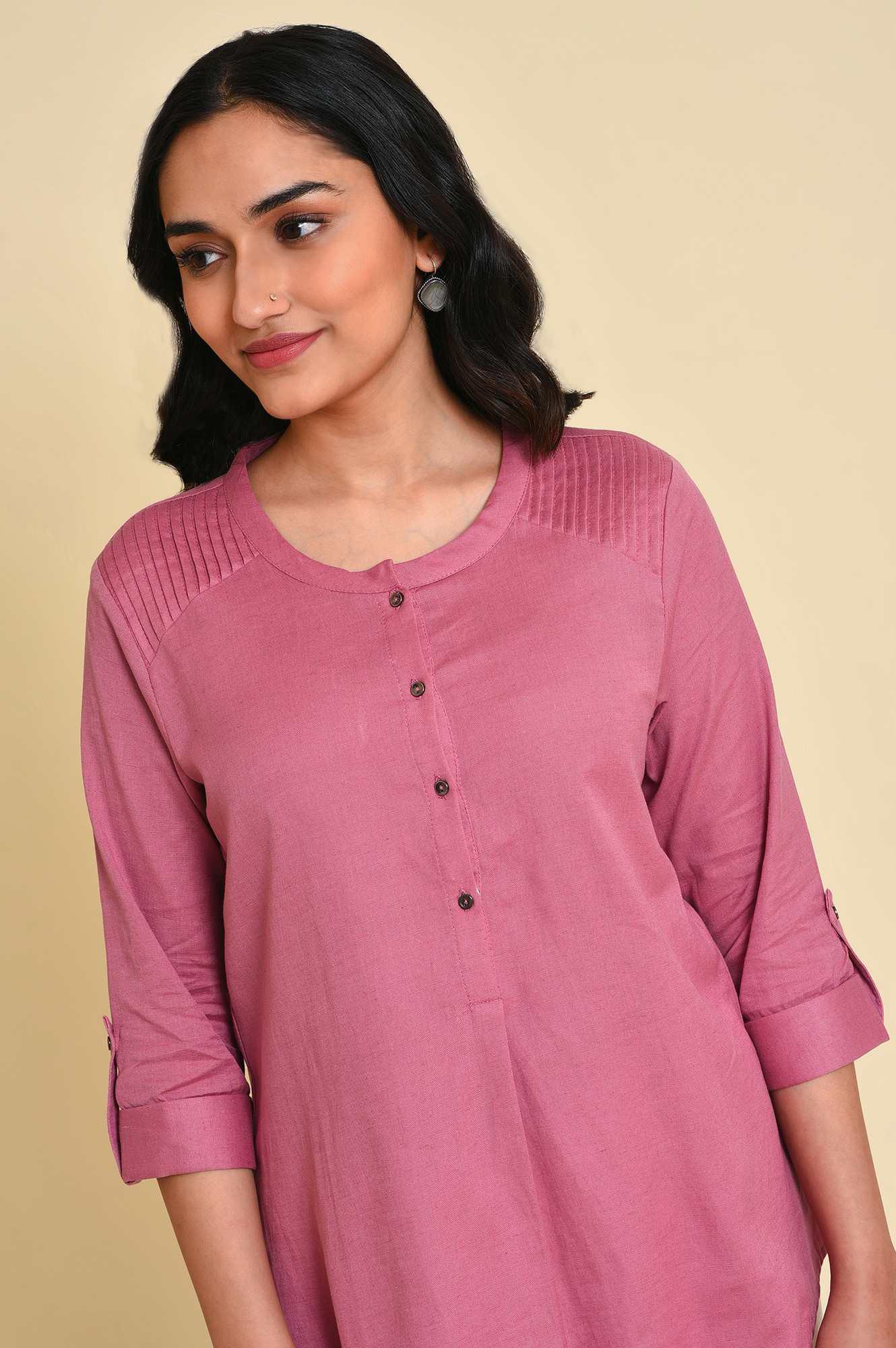 Purple Western Women Top - wforwoman