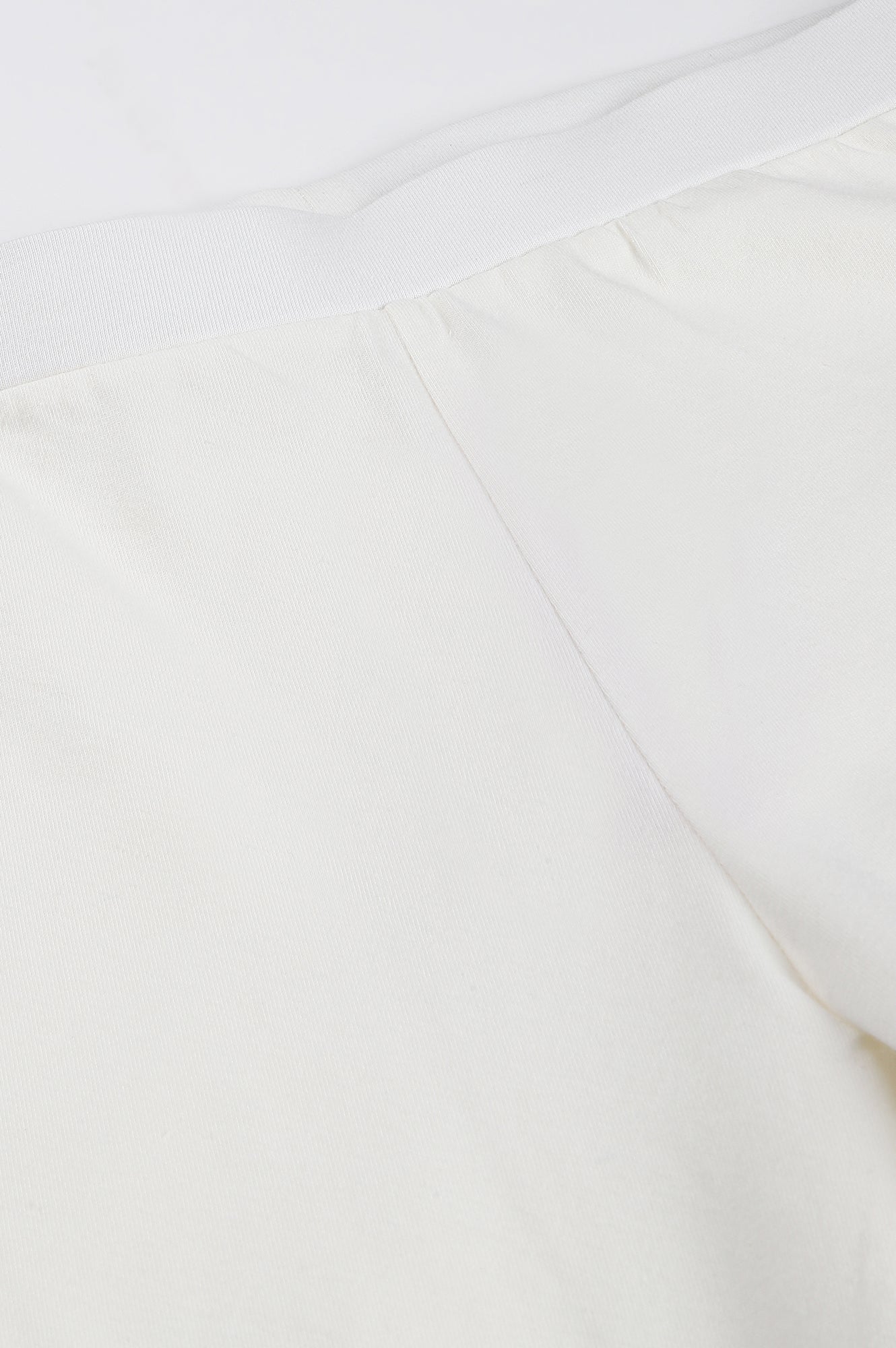 Ecru Cotton Jersy Lycra Tights