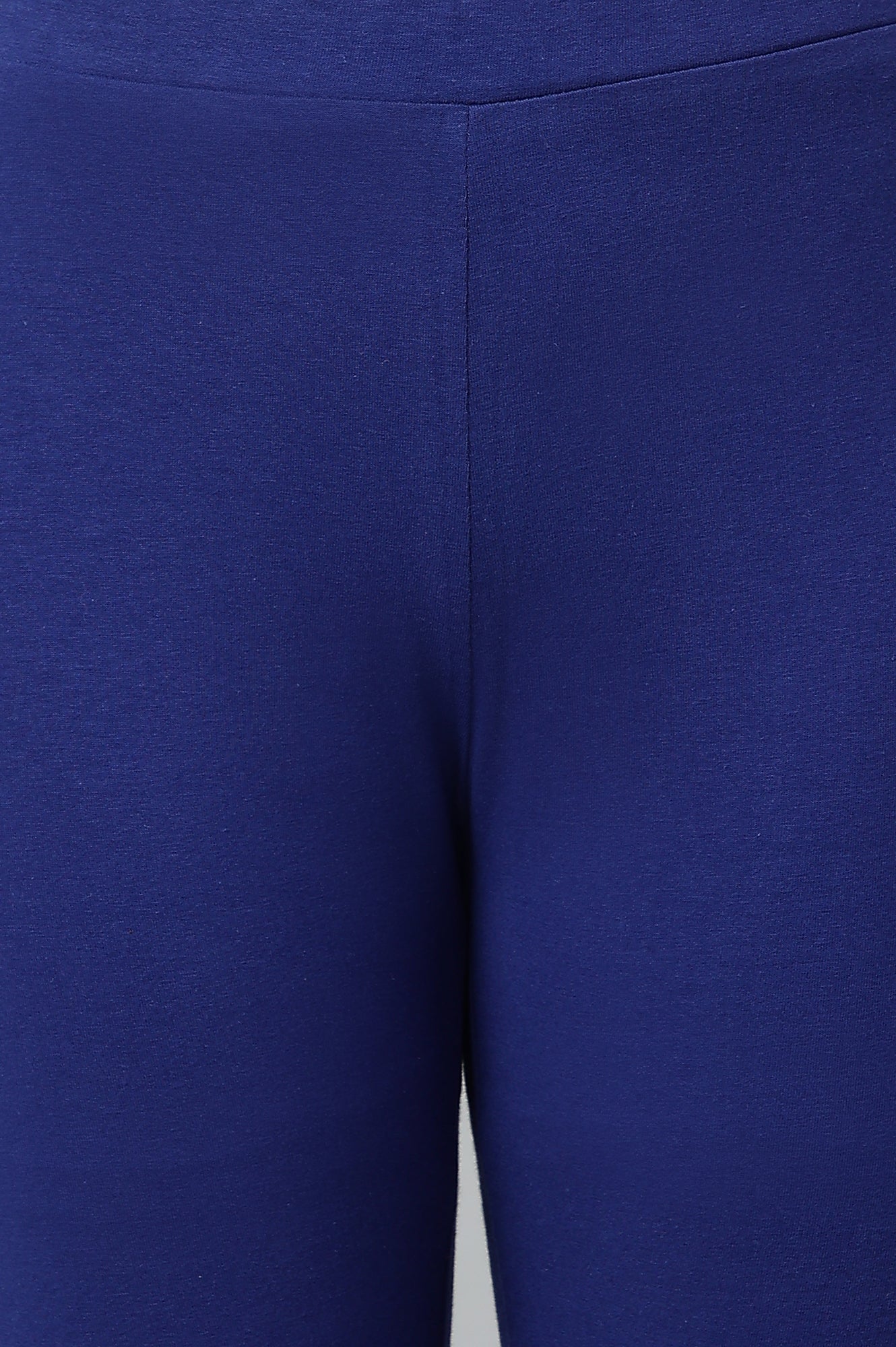 Dark Blue Cotton Jersy Lycra Tights
