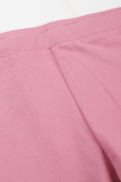 Light Purple Cotton Jersy Lycra Tights