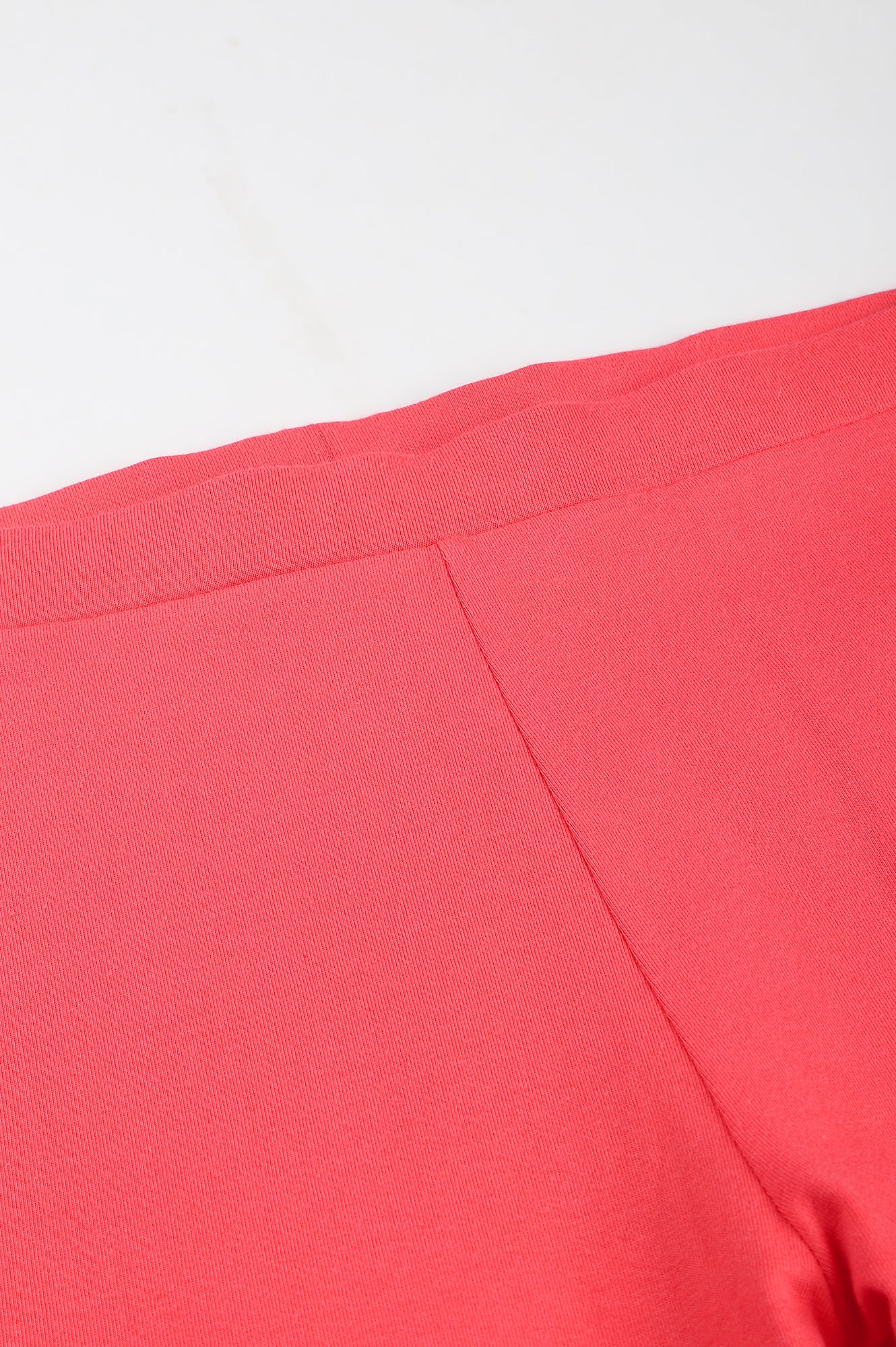 Orange Solid Knitted Women Tights