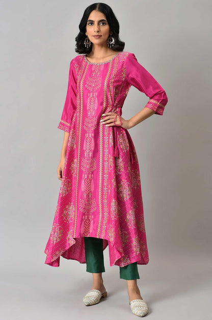 Dark Green Solid Women&