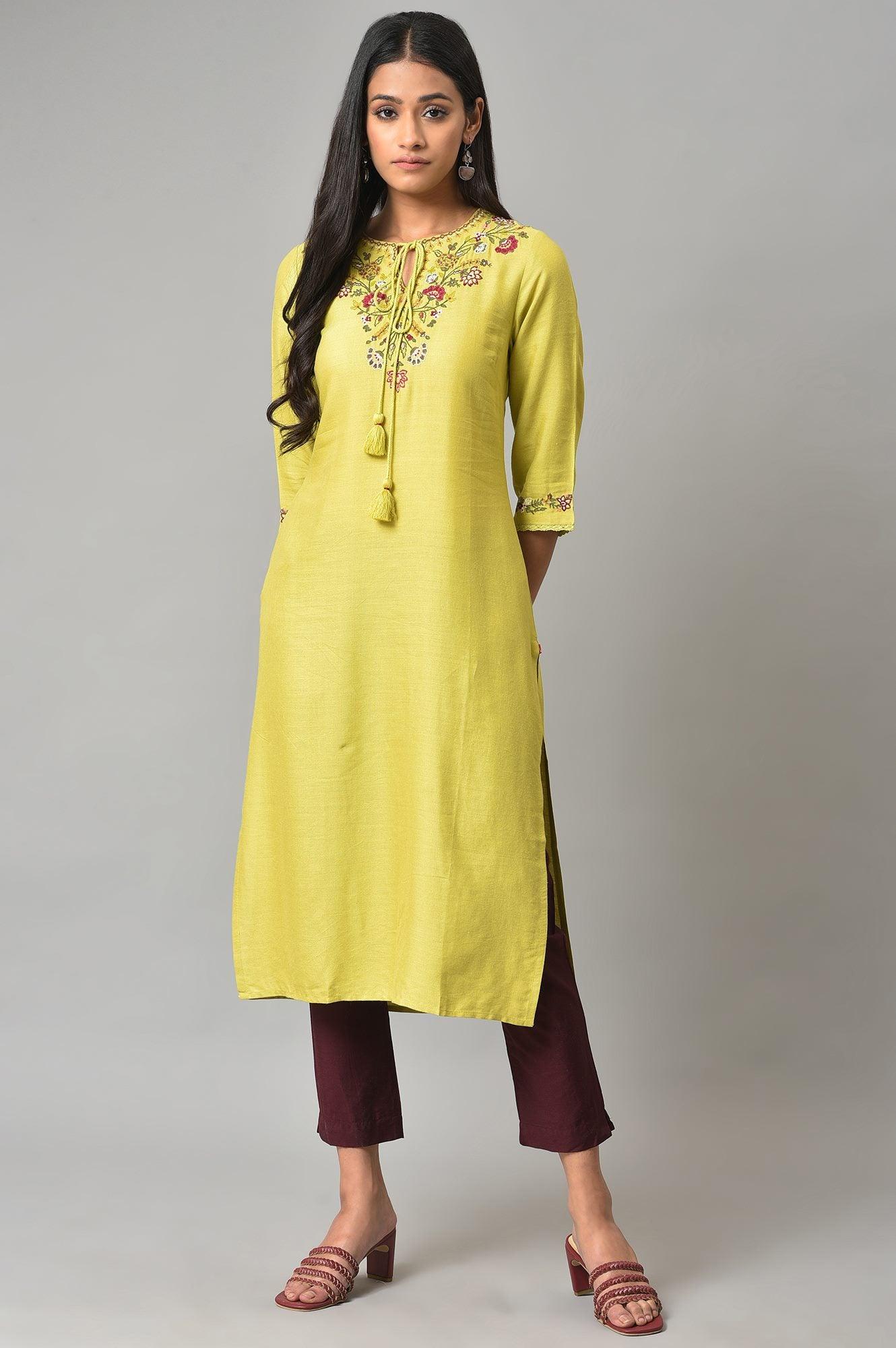 Brown Slim Pants - wforwoman