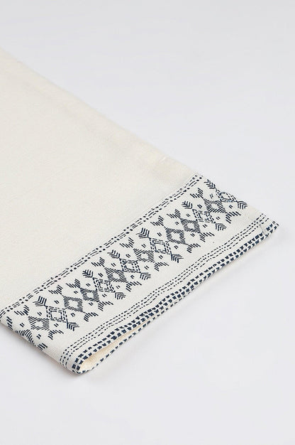 Lily White Cotton Blend Slim Pants - wforwoman