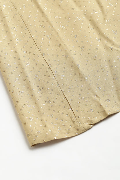 Golden Glitter Polka Dots Plus Size Culottes
