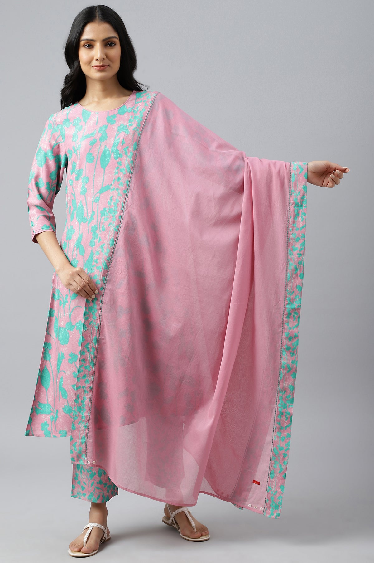 Light Purple Women Drape - FS