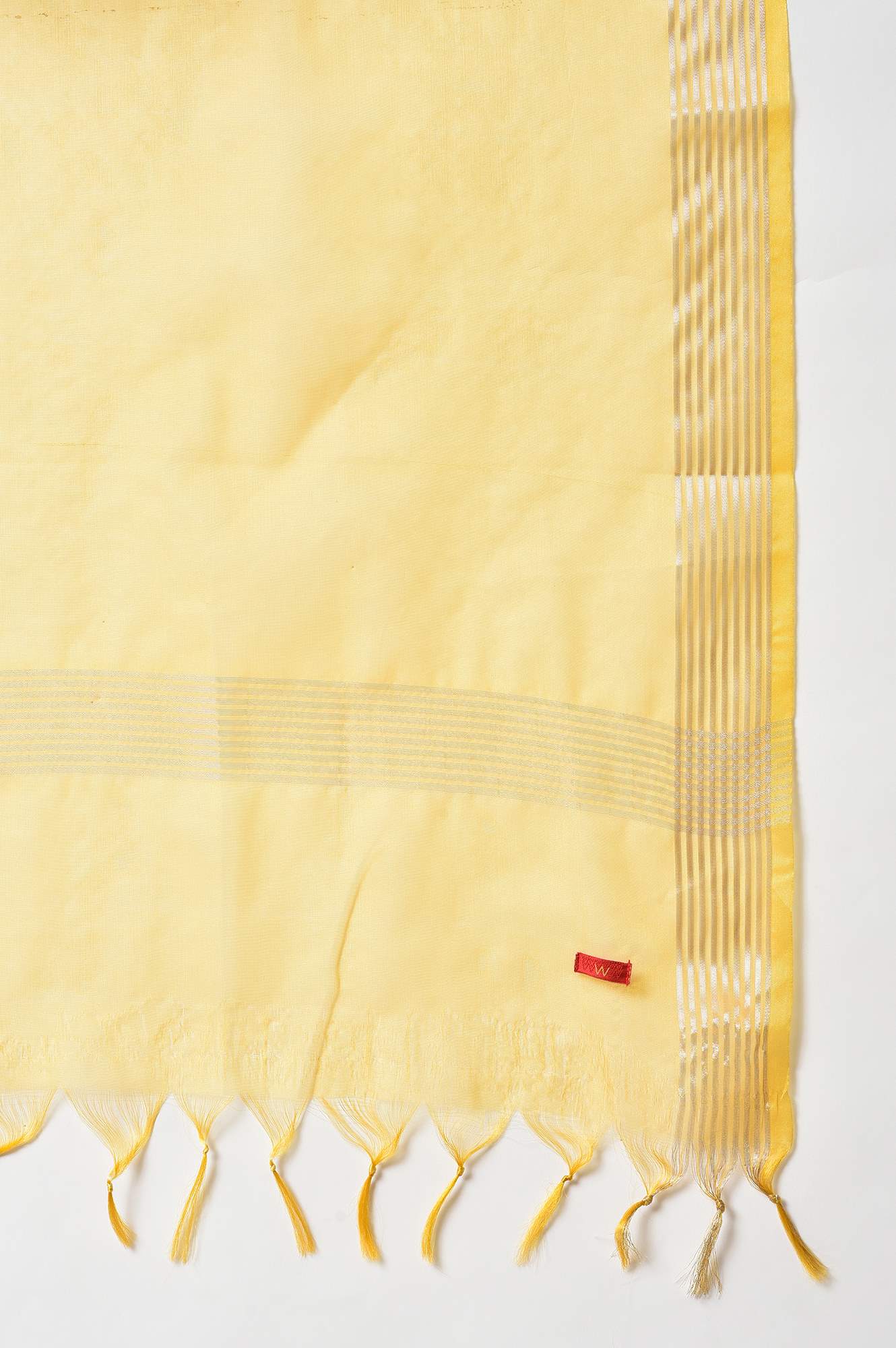 Yellow Organza Dupatta