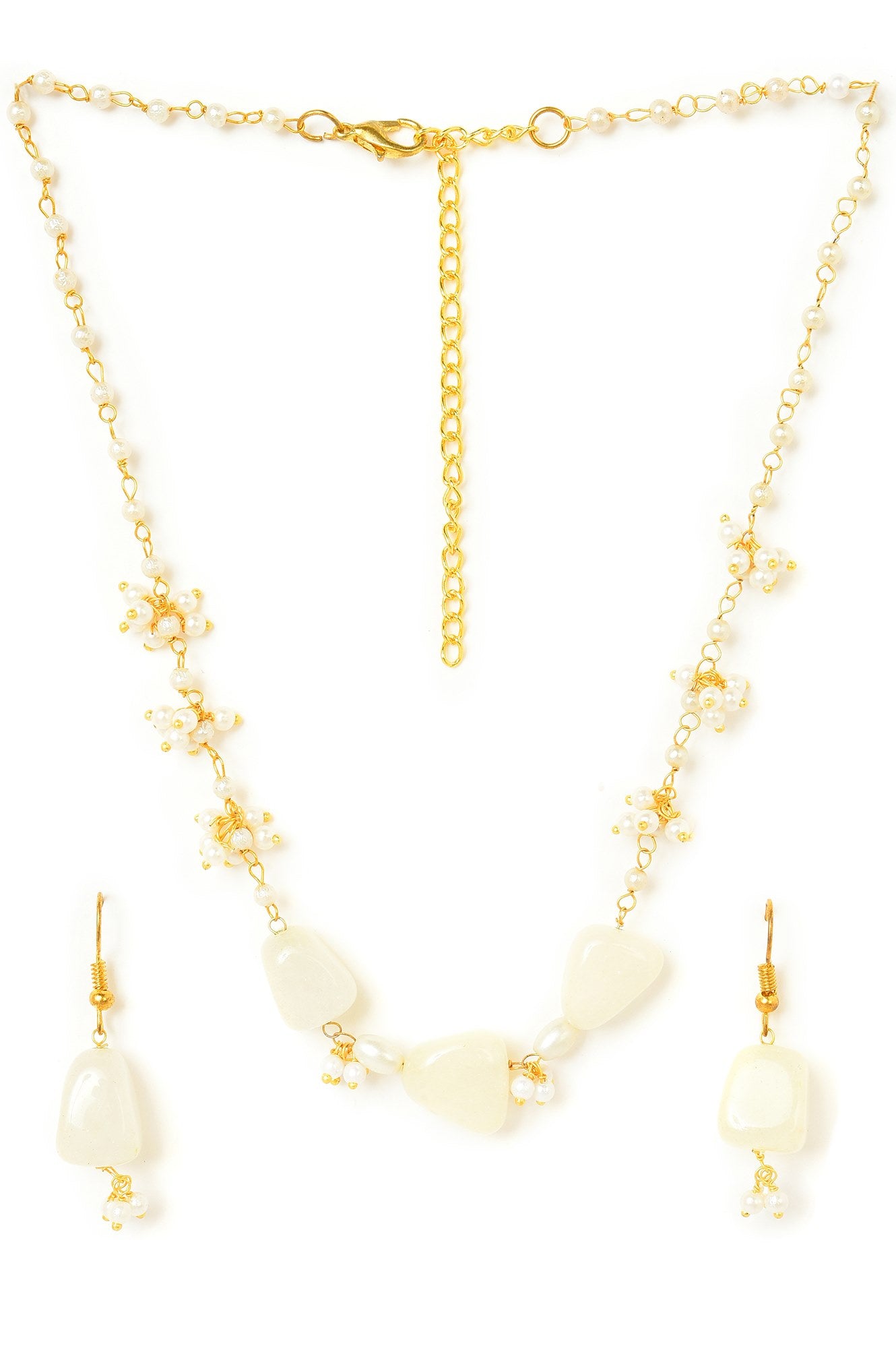 Yellow Stone Timeless Princess Necklace Set