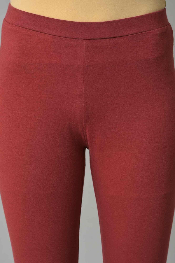 Light Green Shirt kurta With Red Tights