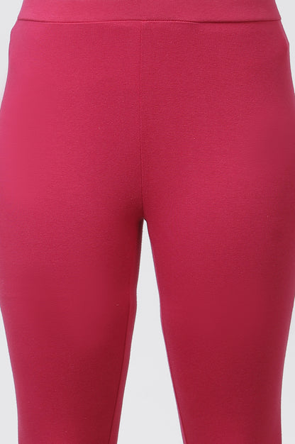 Green Embroidered Kurta, Tights And Dupatta Set