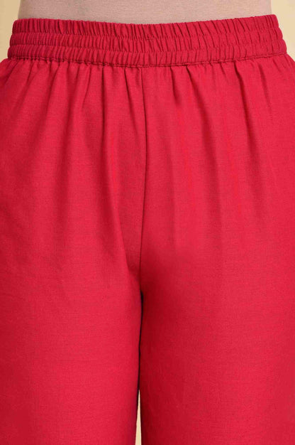 Pink Multicolor Printed Angrakha kurta Set - wforwoman