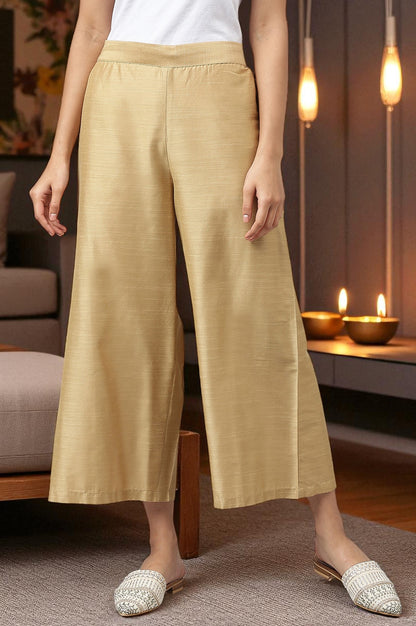 Gold Parallel Pants
