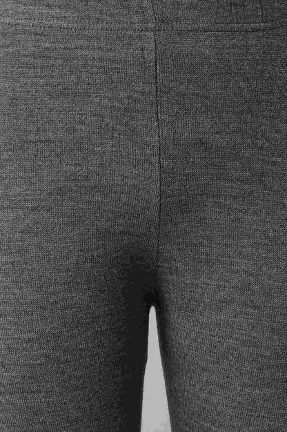 Green Solid Skinny Tights With Elasticated Waistband