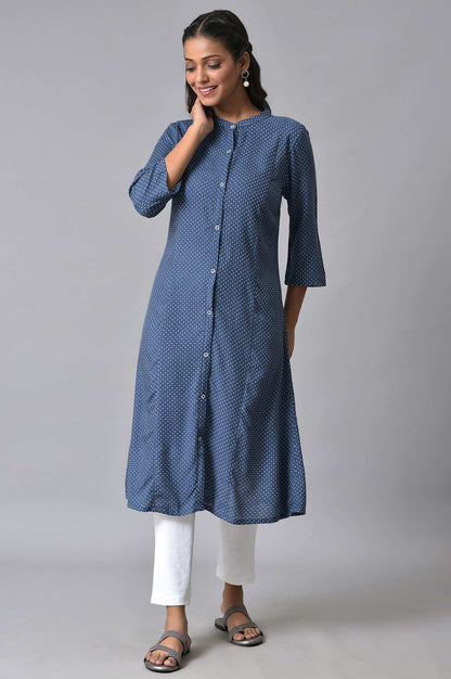 White Solid Skinny Fit Tights with Slip On Closure